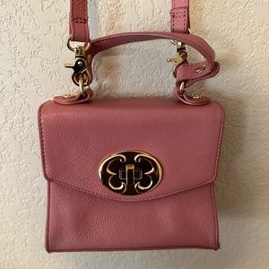 Emma Fox Leather Crossbody handbag